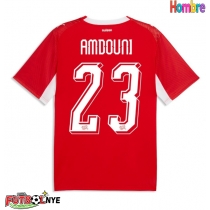 Camiseta Suiza Zeki Amdouni #23 Primera Equipación Mundial 2026 manga corta